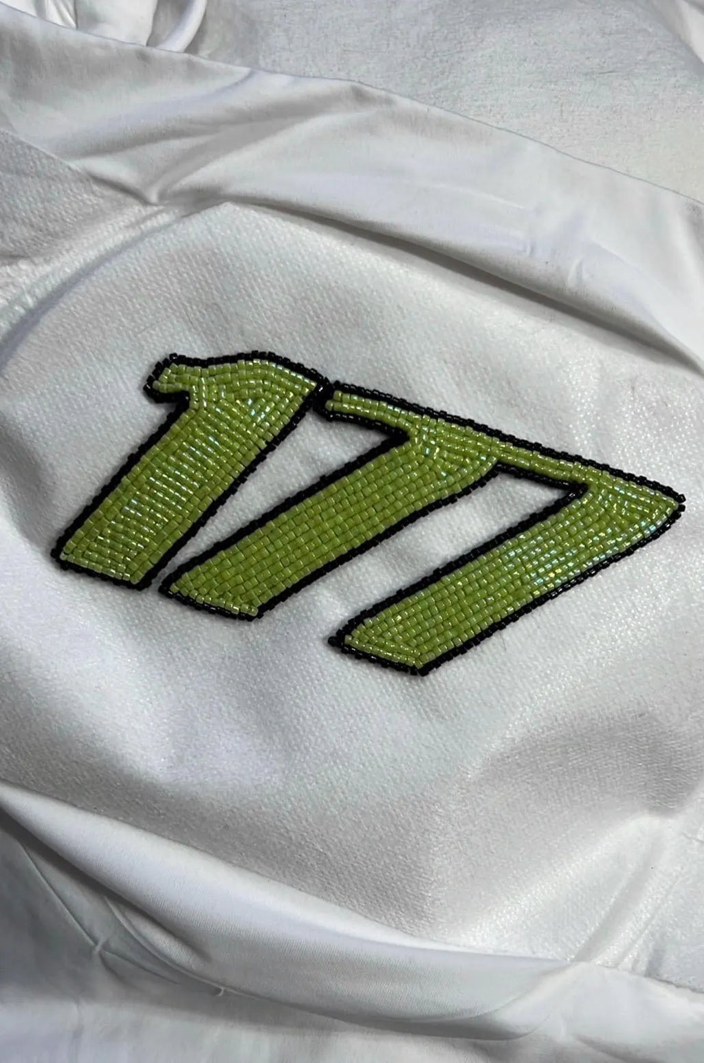 Custom Hand Beaded SUUKSESS Tank Top (NUMBER ONLY)