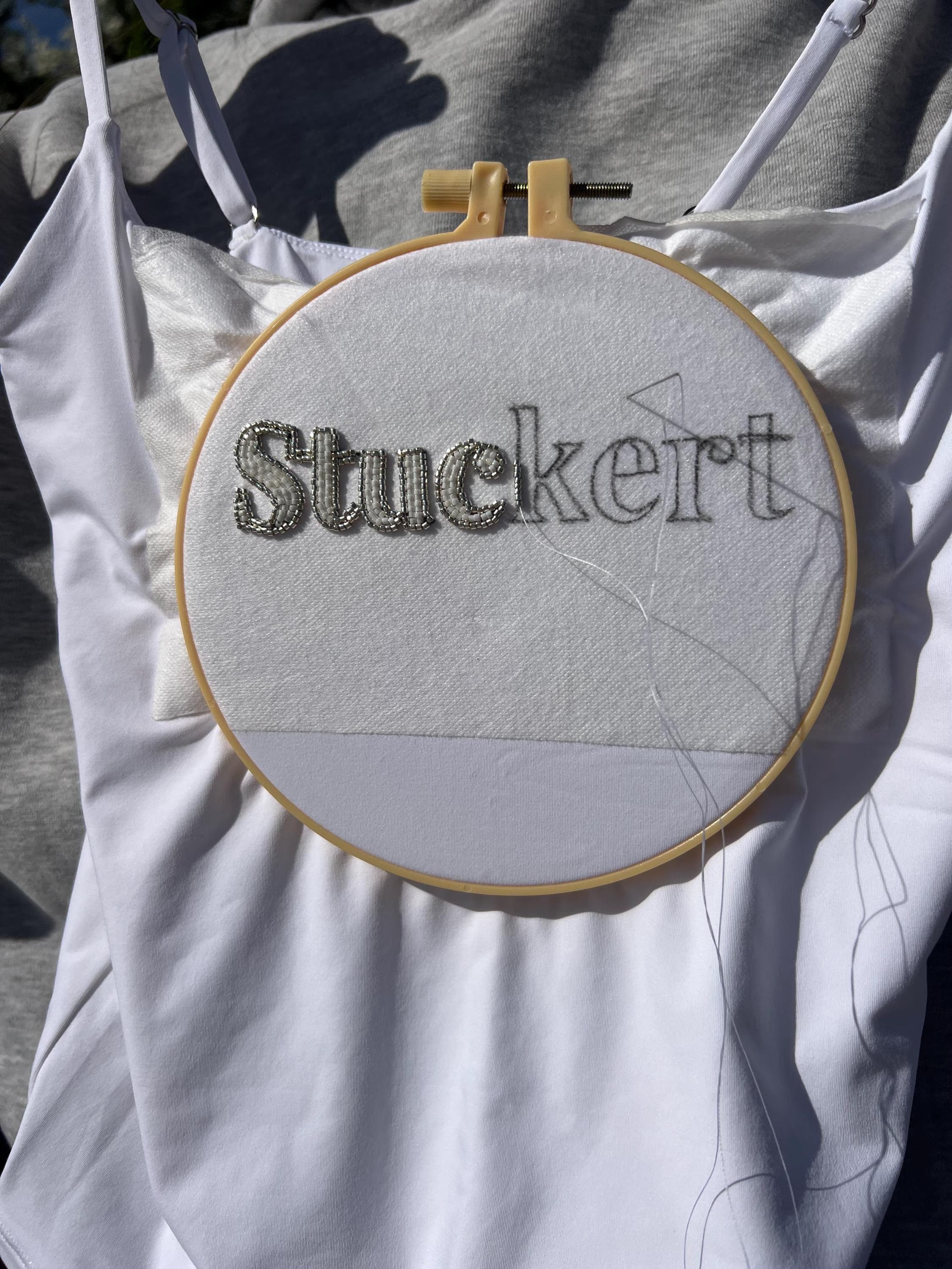 Custom Hand Beaded SUUKSESS Tank Top (NAME ONLY)