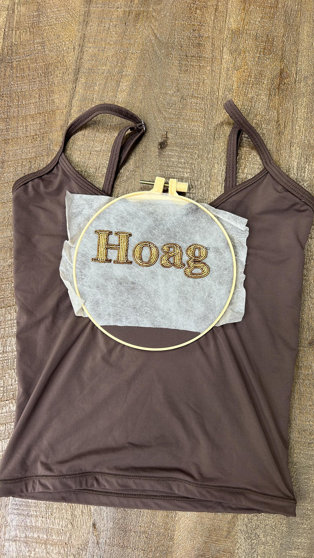 Custom Hand Beaded SUUKSESS Tank Top (NAME ONLY)